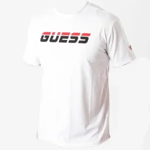 Pánské triko Guess U0BA47 bílé