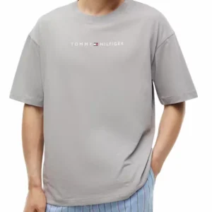 Pánské triko Tommy Hilfiger UM03685 šedá